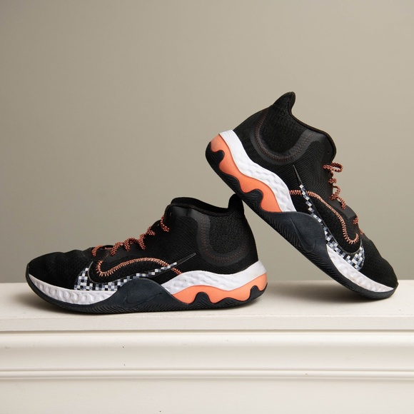 NIKE Basketball Shoes Renew Elevate "Black/Thunder" Mens Sz 13 CK2669-006 - Picture 1 of 7